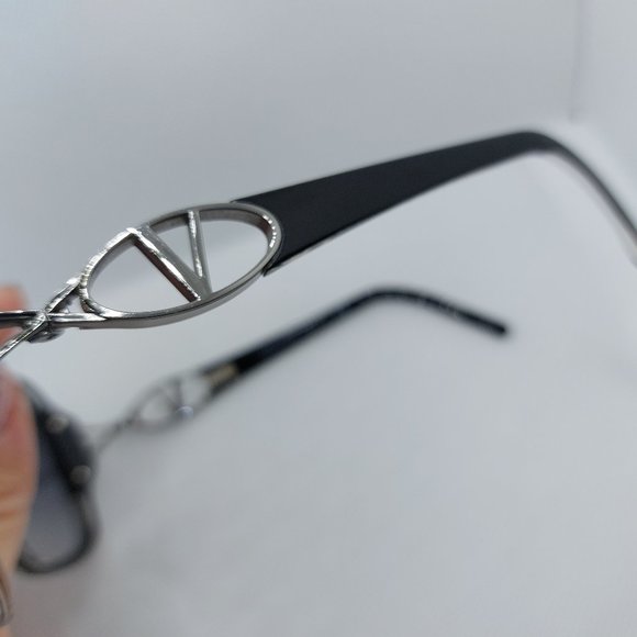 Valentino 5703/U/S Gradient Lens Black Framed Sunglasses - Picture 5 of 12